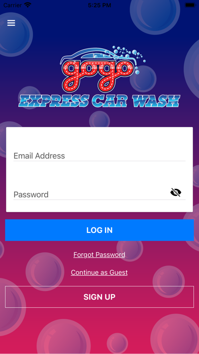 Screenshot #1 pour GoGo Express Car Wash