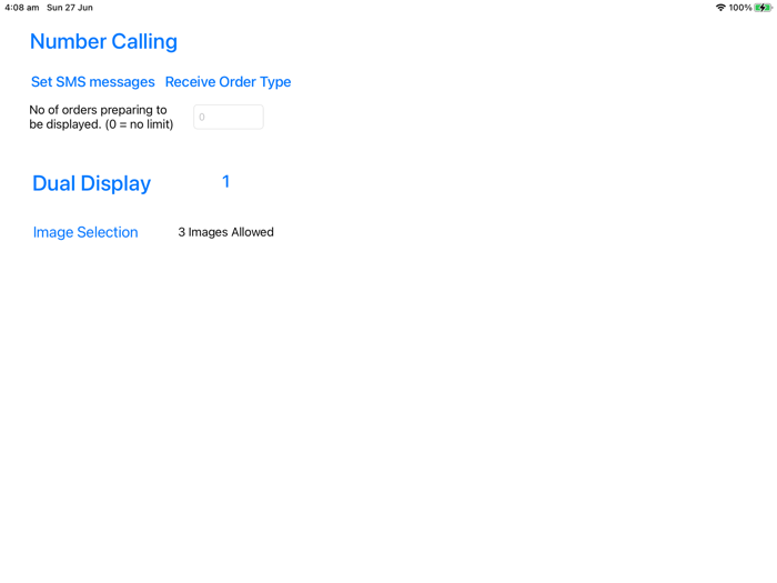 OrderBuddy Dual Display