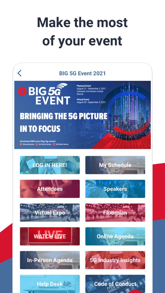 #1. BIG 5G Event (iOS) 由: SWAPCARD CORPORATION
