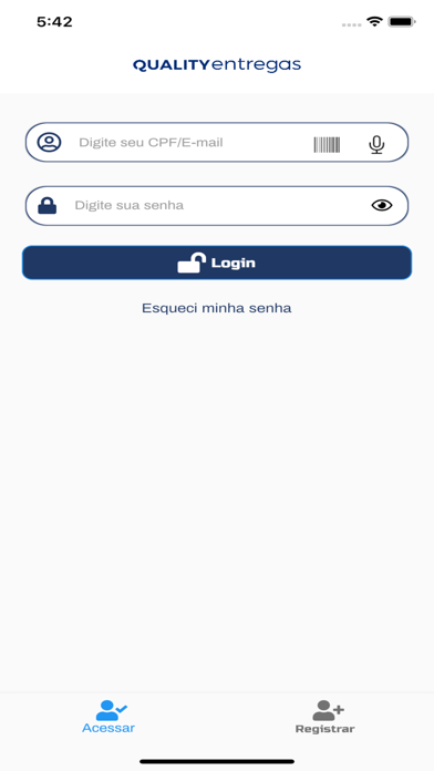 Screenshot #1 pour Quality Entregas - Operacional