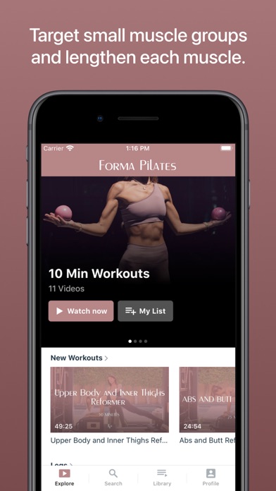 Forma Pilates Screenshot