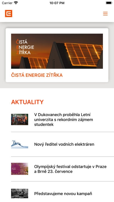ČEZ Éčko Screenshot