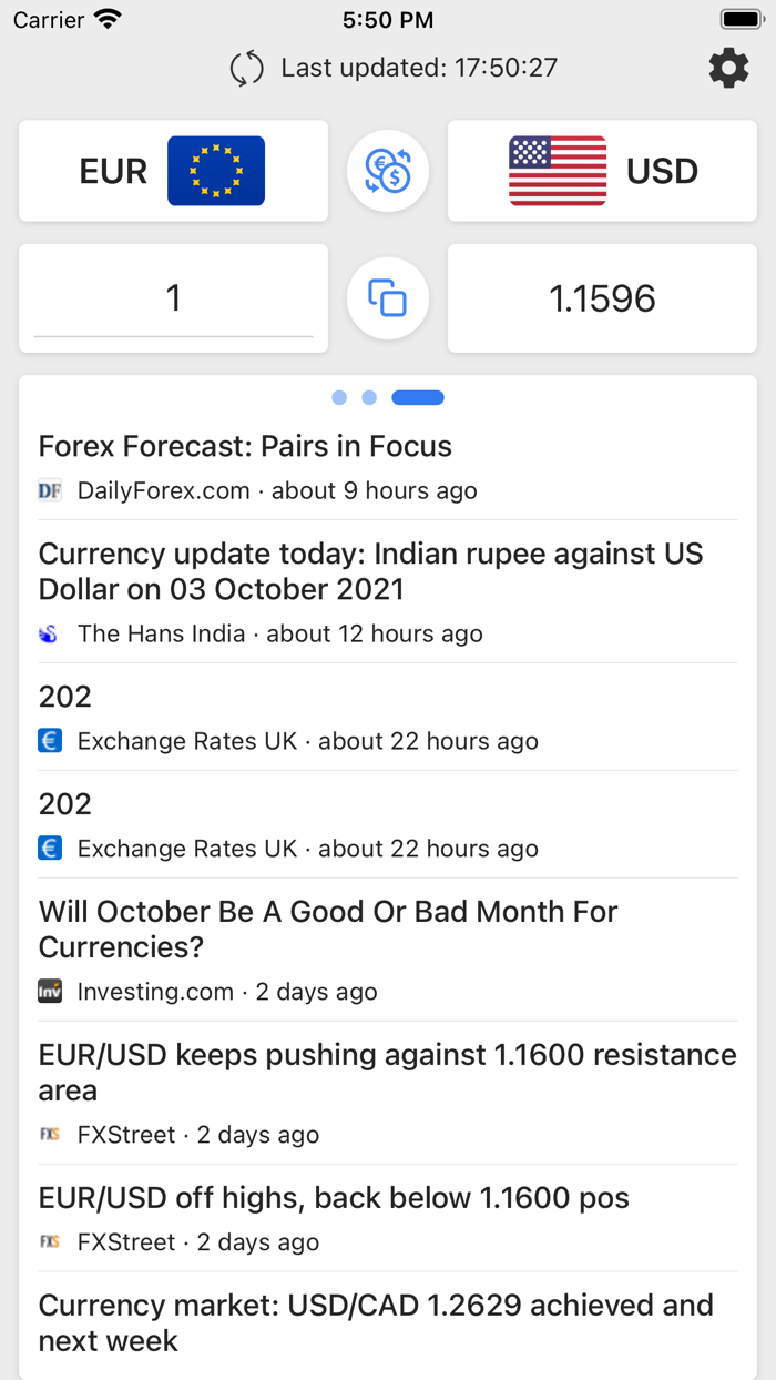 Easy Currency Converter FOREX
