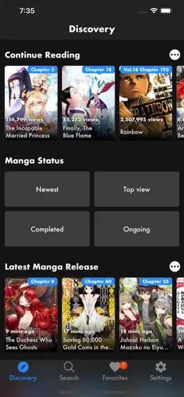 Game screenshot Manga Monster -  Manga Reader mod apk