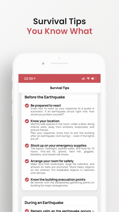 Screenshot #3 pour Earthquake Prediction App