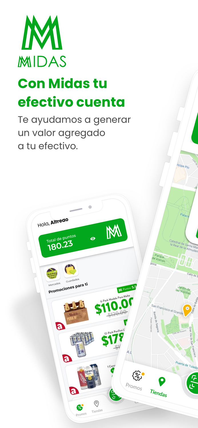 MIDAS - Tu efectivo cuenta