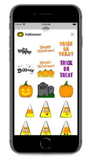 halloween silly fun stickers iphone screenshot 2