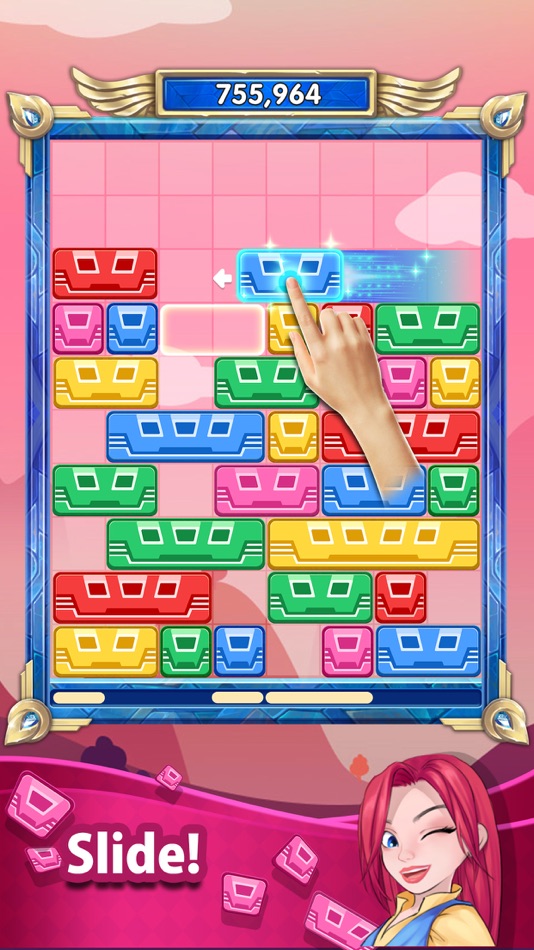 #1. Slide Fall: Don't Stack High (iOS) Bởi: Chongqing Kruger Network Technology Co., Ltd