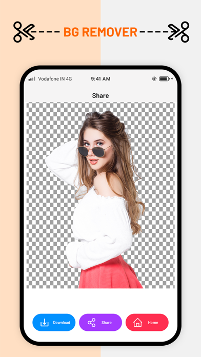 Photo Cutout Editor & Changer Screenshot