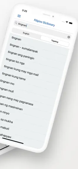 Game screenshot Filipino Dictionary + apk