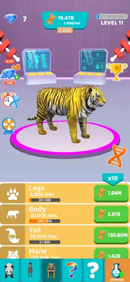 Game screenshot Idle Animal Evolution hack