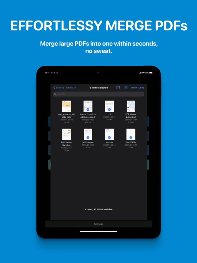 ‎PDFs Split & Merge: PDF Editor Screenshot