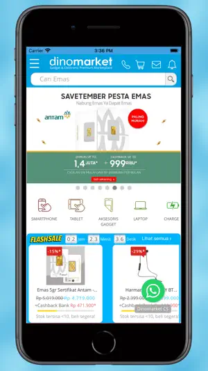 dinomarket.com screenshot 1