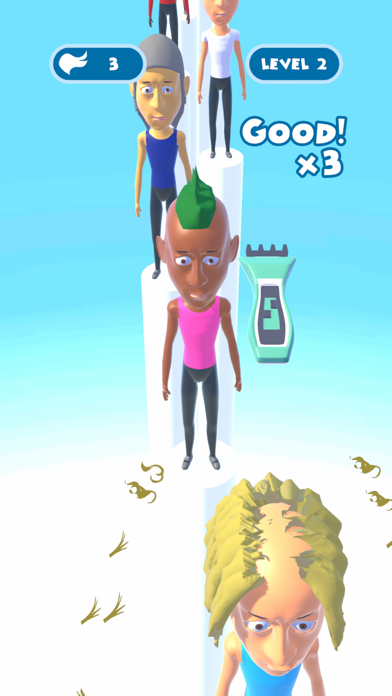 Hair Clipper Rush Screenshot