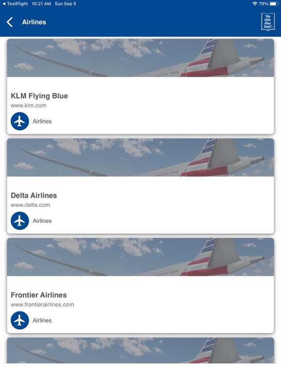 BlueBookLocal Directory iPad screenshot 2 - Navigation app