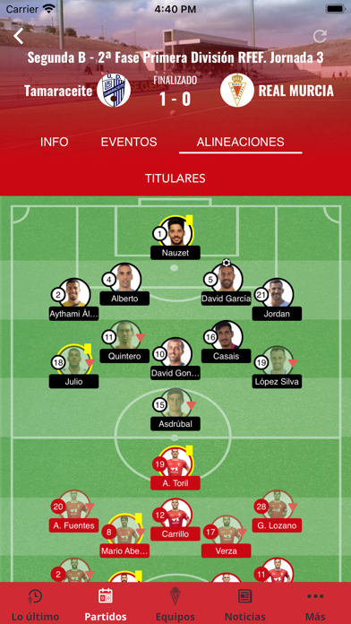 Real Murcia Screenshot