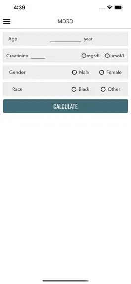 Game screenshot eGFR Calculator for kidney apk