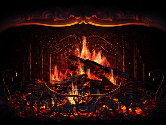 Virtual Fireplace 3D iPad app afbeelding 3