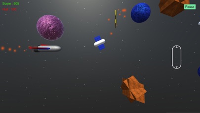 Spaceship Planet Flight Screenshot