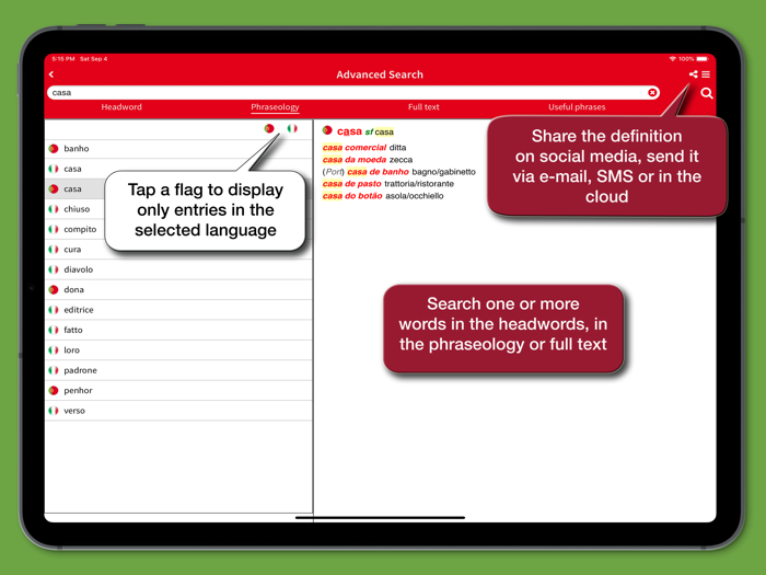 Dizionario Portoghese Hoepli