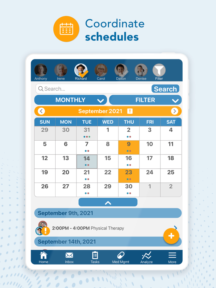 VerifyCare  Caregiving App