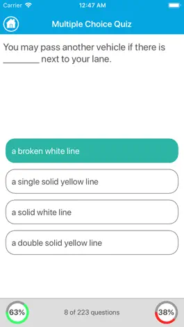 Game screenshot Driving Licence Quiz apk