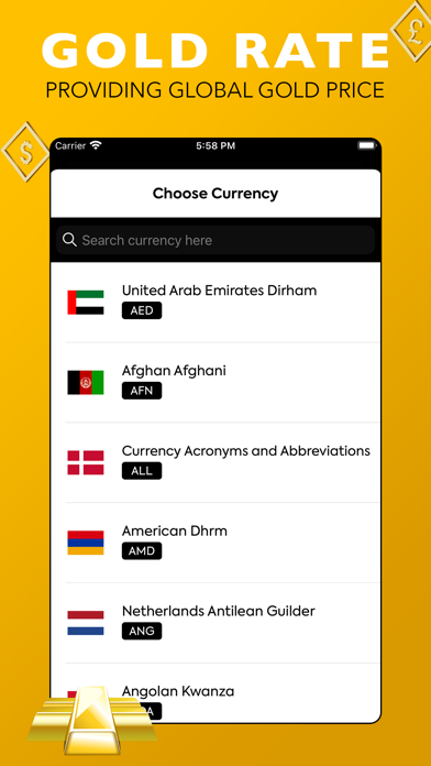 Global Gold Price Screenshot