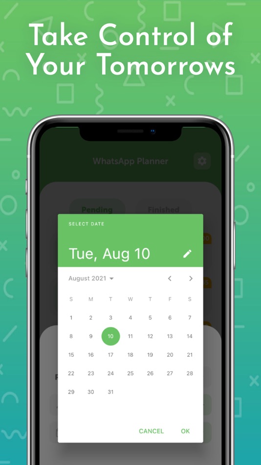 #5. WA Planner - Schedule WA Text (iOS) 由: Eddy .