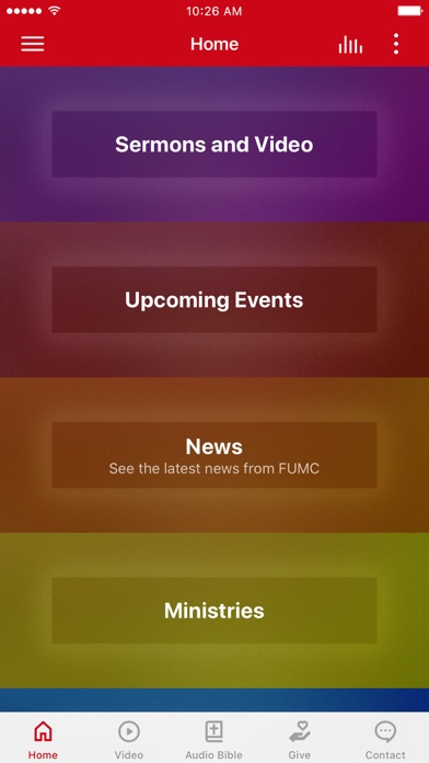 FUMC Edmond Screenshot