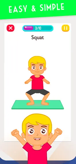 Game screenshot Exercise for Kids at home mod apk