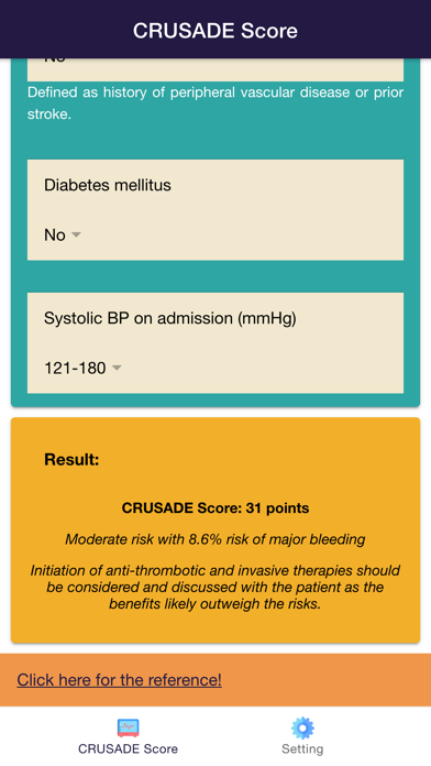 Crusade Risk Score for ACSのおすすめ画像2