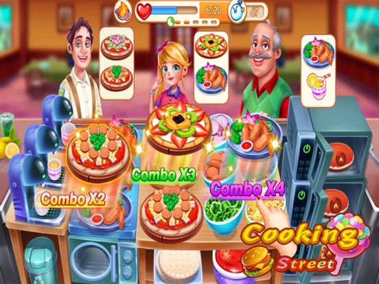 Cooking Street: Foodtown 2023 iPad screenshot 4 - Games app