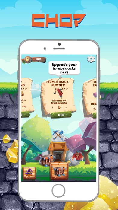 Screenshot #2 pour Lumber Jack: Mine & Chop Shop