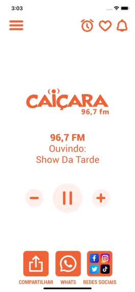 Game screenshot Rádio Caiçara - 96,7 FM mod apk