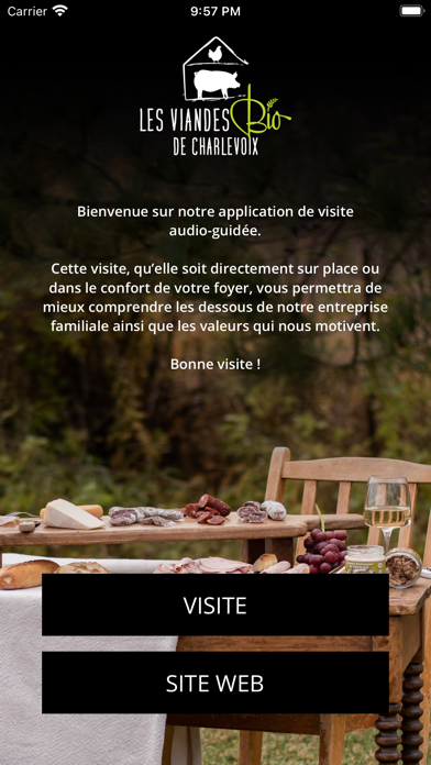 Les Viandes Biologiques Screenshot