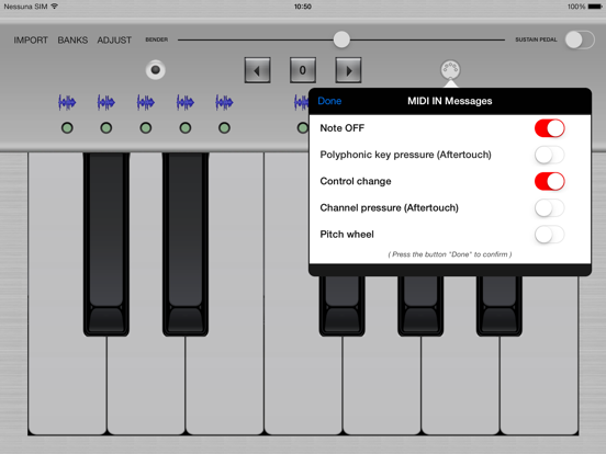 Screenshot #6 pour ME MIDI Sampler