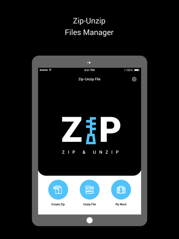 Unarchiver : Zip Unzipのおすすめ画像1