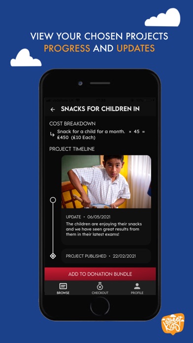 Street Kids Direct • Donor Screenshot
