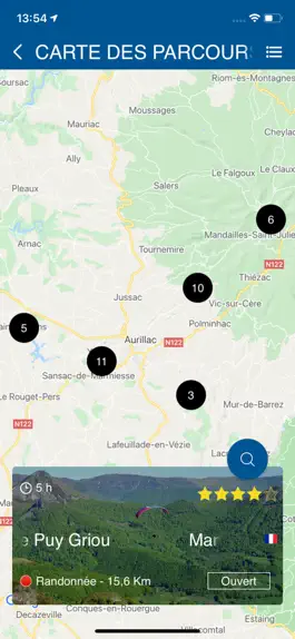 Game screenshot Rando Autour d'Aurillac hack