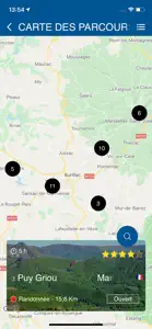 Rando Autour d'Aurillac screenshot #3 for iPhone