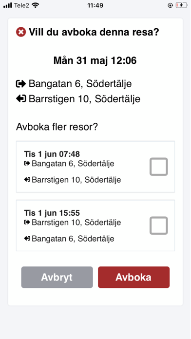 Drip Traveller Södertälje Taxi Screenshot