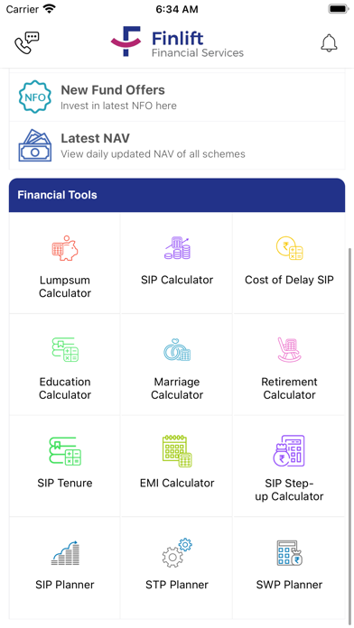 FINLIFT FINANCIAL SERVICES Screenshot