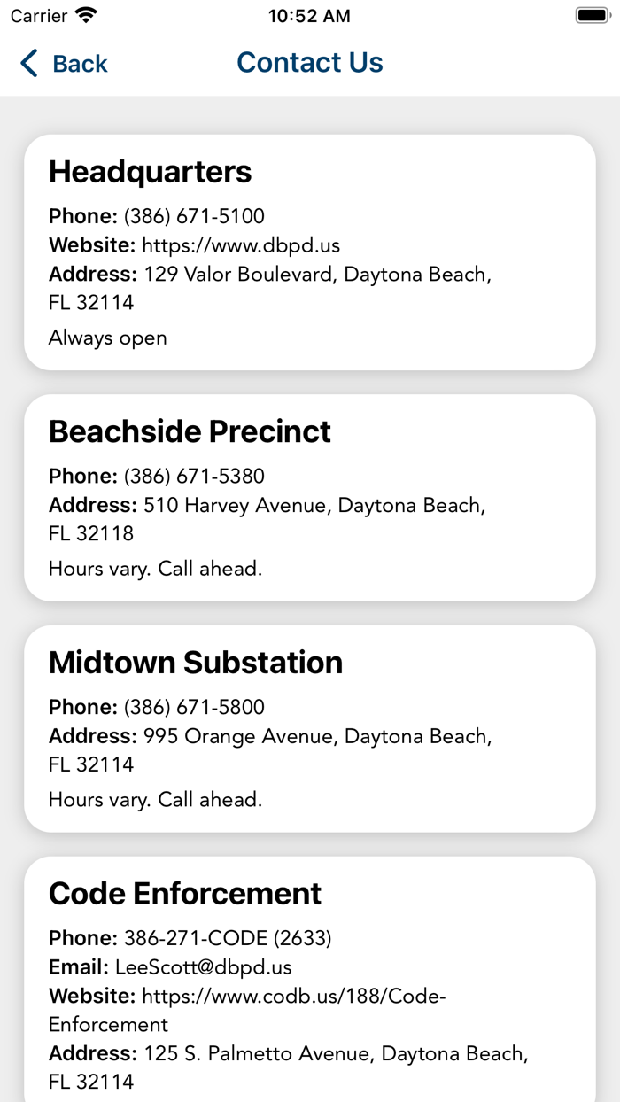 Daytona Beach Police