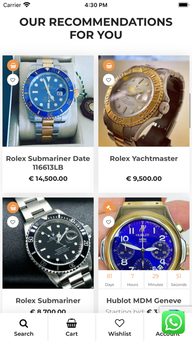 BezelBro: Buy, Sell, Auction Screenshot
