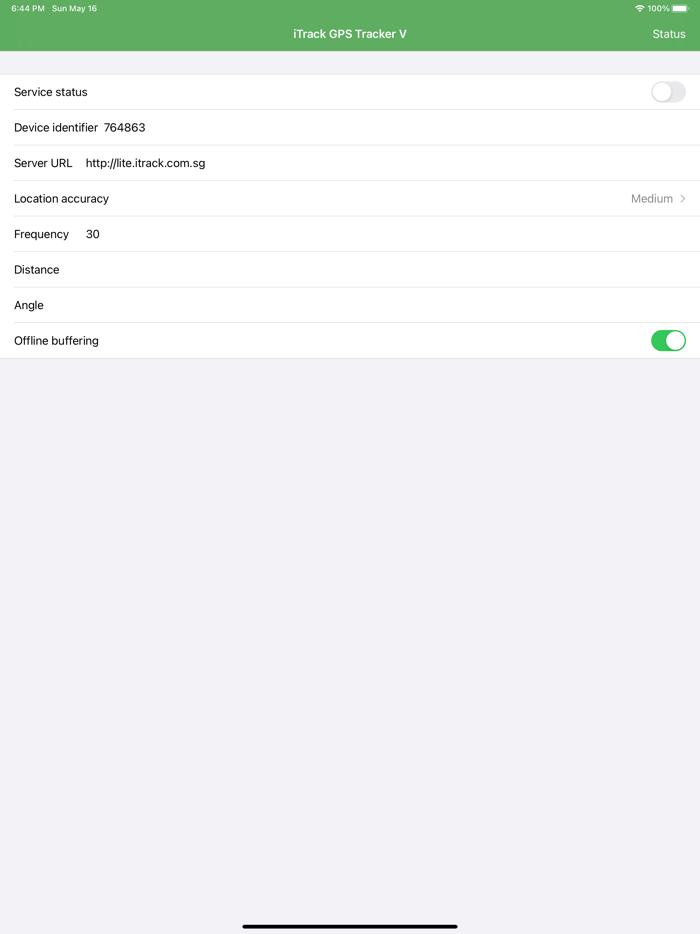 iTrack GPS Tracker V