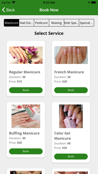 PARK NAILS AND SPA Screenshot 2 - AppWisp.com PARK NAILS AND SPA Screenshot 2 - AppWisp.com
