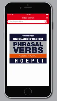 dizionario dei phrasal verbs iphone screenshot 2