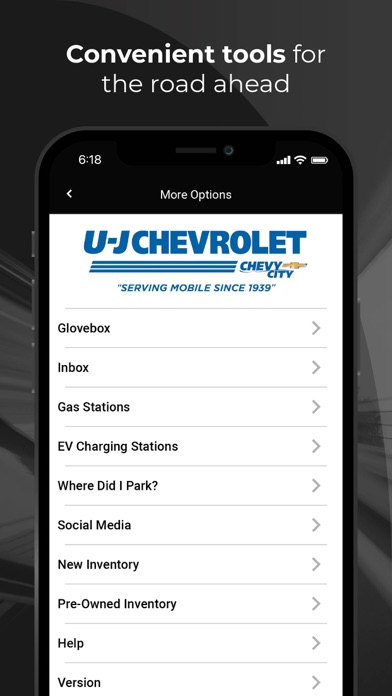 U-J Chevrolet Difference Screenshot