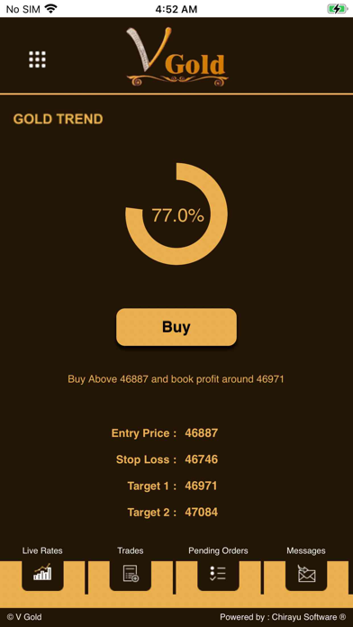 V Gold Spot Screenshot