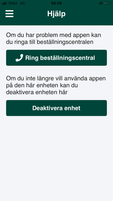 Lunds Färdtjänst Screenshot